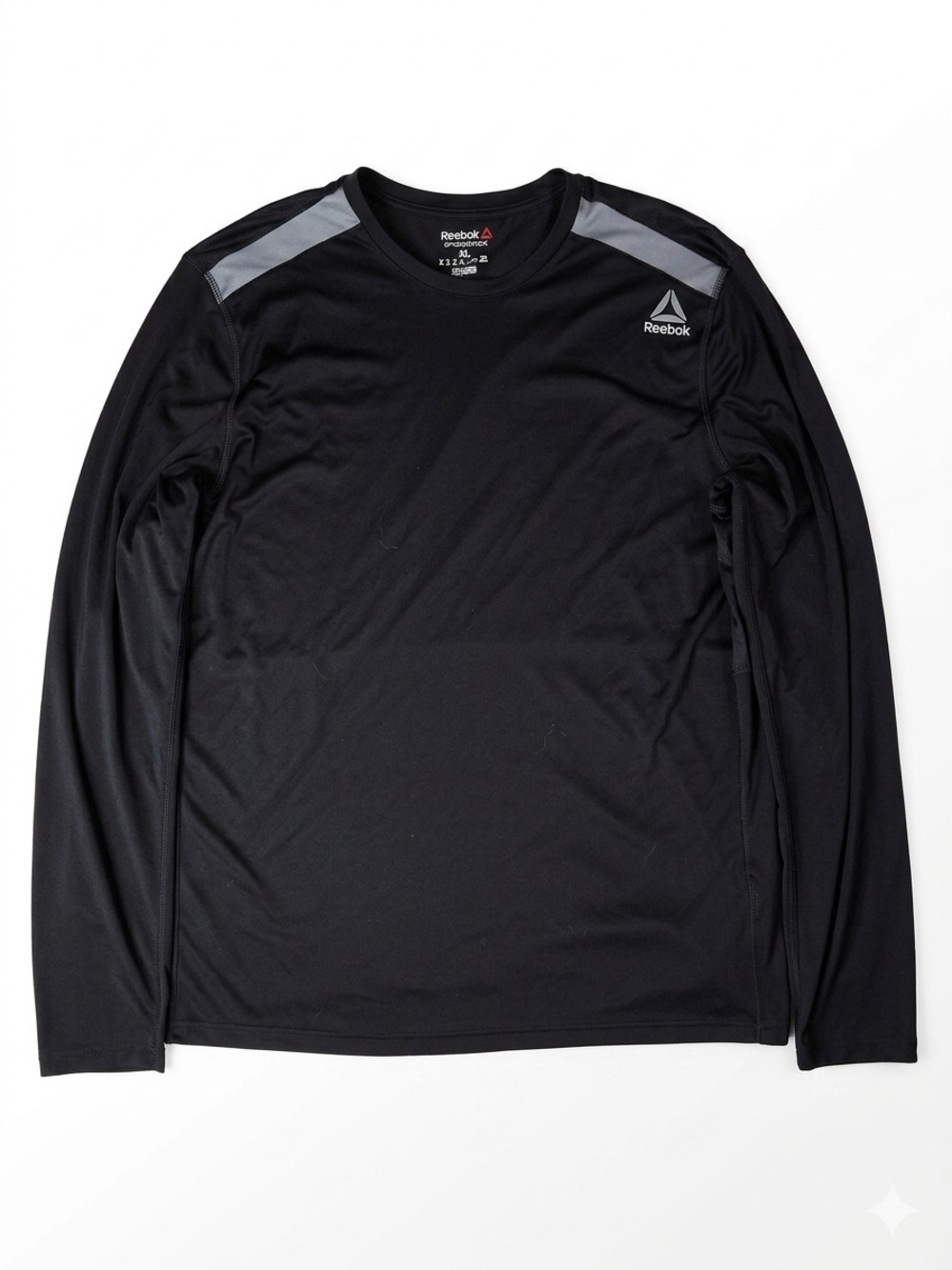 Reebok Speedwick Long Sleeve Training Shirt Men's XL Black Running Gym Tee
